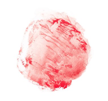 Arkaplan olarak beyaz üzerine suluboya daire