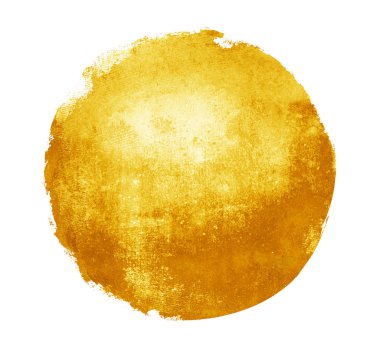 Arkaplan olarak beyaz üzerine suluboya daire