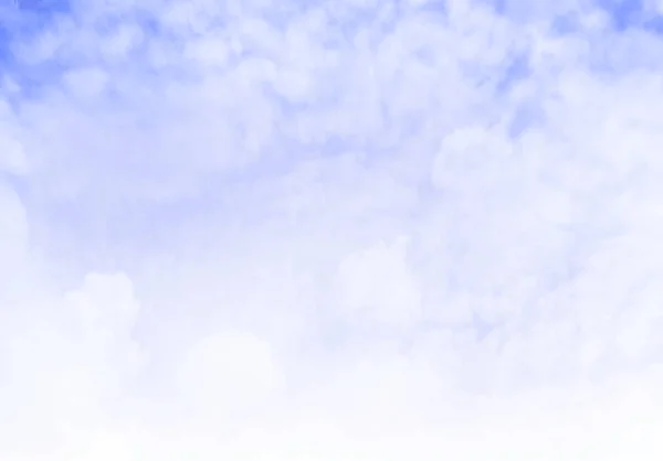 Cielo Azul Con Nubes Como Fondo — Foto de Stock