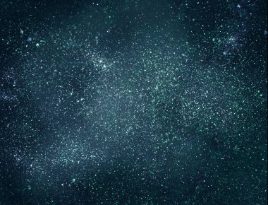 Arkaplanda yıldızlar olan gece göğü