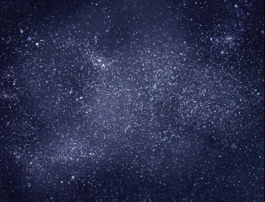 Arkaplanda yıldızlar olan gece göğü