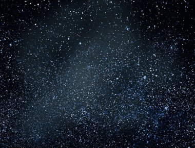 Arkaplanda yıldızlar olan gece göğü