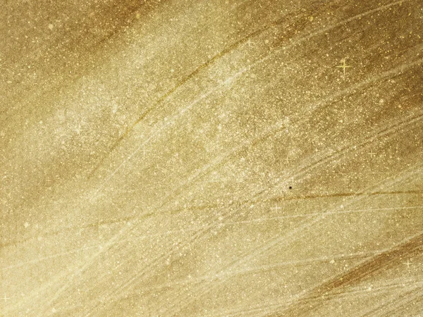 Goldener Isolierter Hintergrund Aquarell — Stockfoto