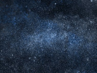 Arkaplanda yıldızlar olan gece göğü