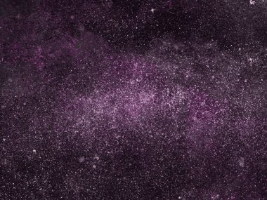 Arkaplanda yıldızlar olan gece göğü