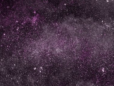 Arkaplanda yıldızlar olan gece göğü