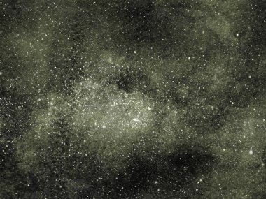 Arka planda yıldızlar olan gece gökyüzü. Suluboya
