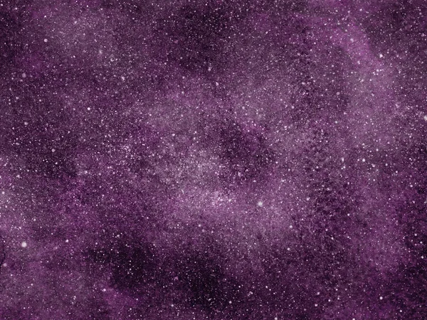Nachthimmel Mit Sternen Als Hintergrund Aquarell — Stockfoto