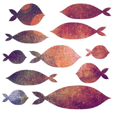 Balıklarla kusursuz desen