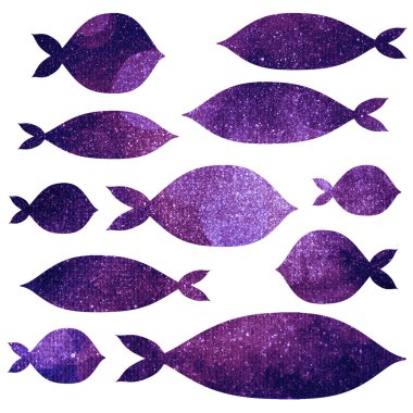 Balıklarla kusursuz desen