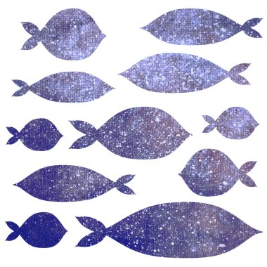 Balıklarla kusursuz desen