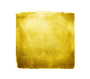 Arkaplan olarak beyaz üzerine suluboya kare