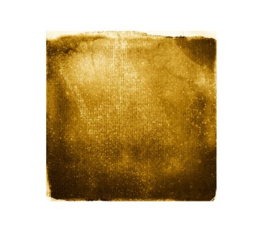 Arkaplan olarak beyaz üzerine suluboya kare