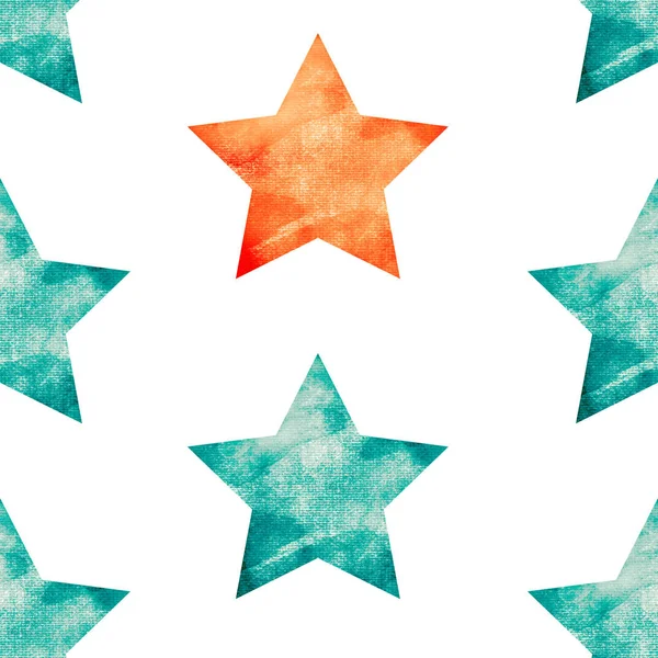 Patrón Sin Costuras Con Estrellas — Foto de Stock