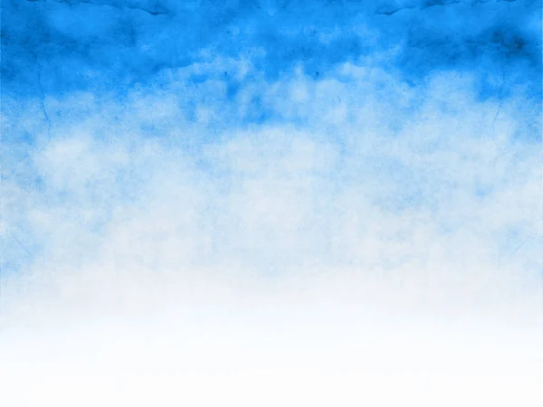 Arkaplan Olarak Bulutları Olan Renkli Bir Gökyüzü Suluboya — Stok fotoğraf