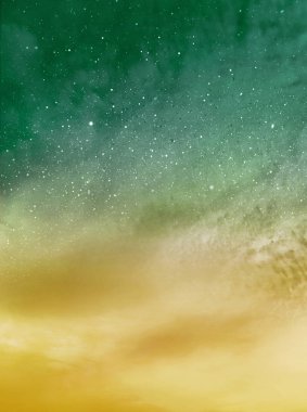 Renkli romantik gökyüzü arkaplanı