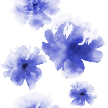 Çiçeklerle kusursuz desen