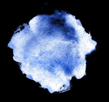 Arkaplan olarak beyaz üzerine suluboya daire