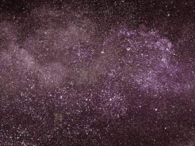 Arkaplanda yıldızlar olan gece göğü