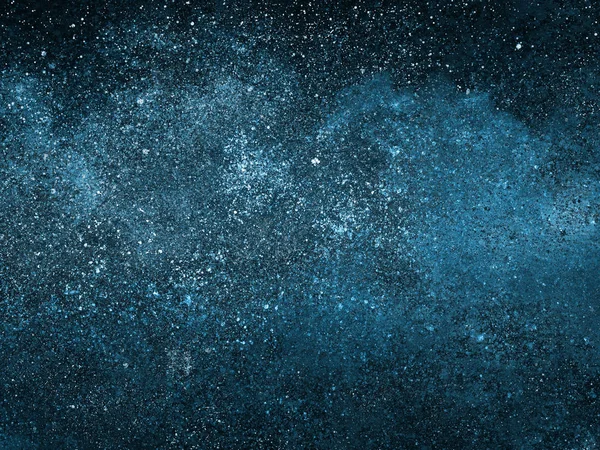 Arkaplanda Yıldızlar Olan Gece Göğü — Stok fotoğraf