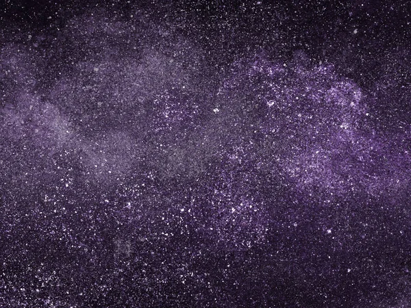 Cielo Nocturno Con Estrellas Como Fondo — Foto de Stock