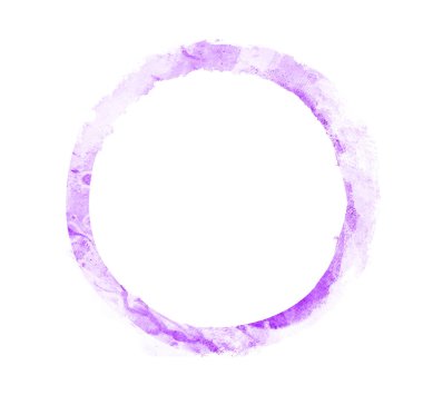 Arkaplan olarak beyaz üzerine suluboya daire