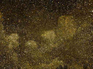 Arkaplanda yıldızlar olan gece göğü