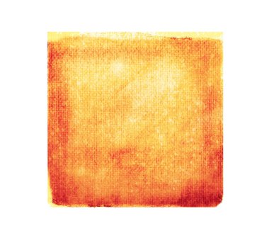 Arkaplan olarak beyaz üzerine suluboya altın kare