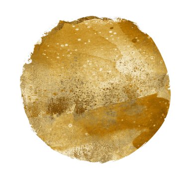 Arkaplan olarak beyaz üzerine suluboya daire