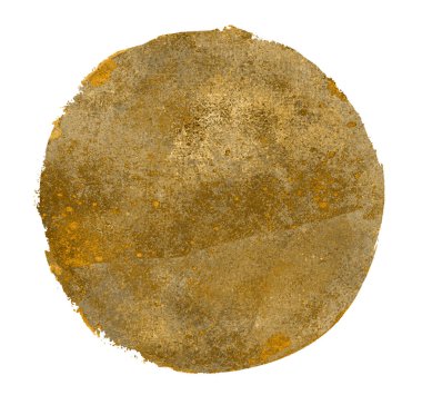 Arkaplan olarak beyaz üzerine suluboya daire