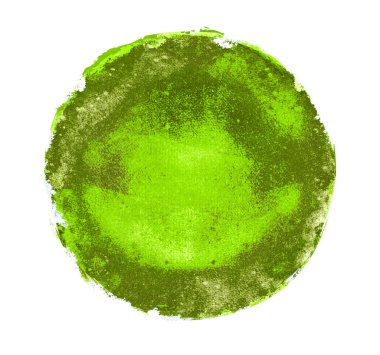 Arkaplan olarak beyaz üzerine suluboya daire