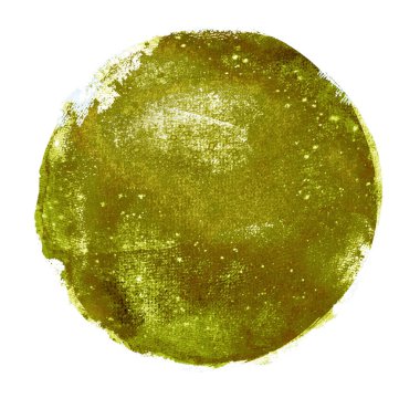 Arkaplan olarak beyaz üzerine suluboya daire