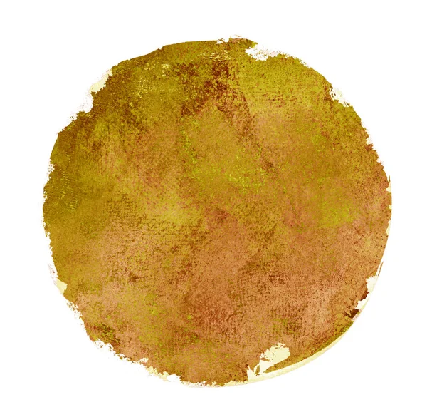 Arkaplan olarak beyaz üzerine suluboya daire