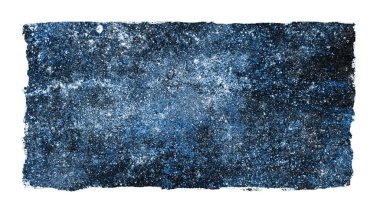 Suluboya gökada arkaplanı beyaz üzerine izole