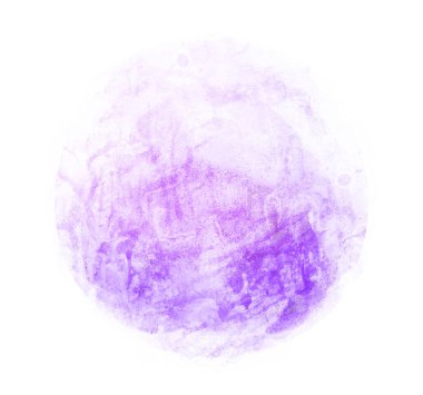 Arkaplan olarak beyaz üzerine suluboya daire