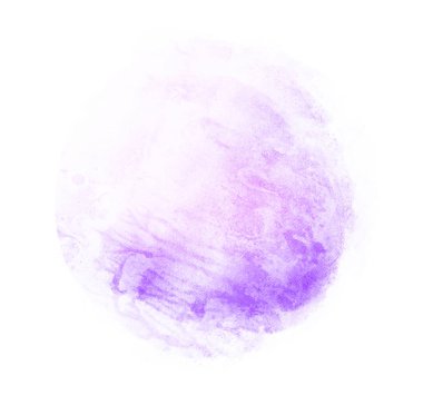 Arkaplan olarak beyaz üzerine suluboya daire