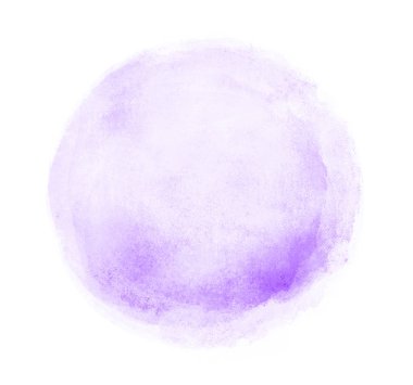 Arkaplan olarak beyaz üzerine suluboya daire