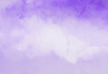 Arka planda bulutlar olan mavi gökyüzü