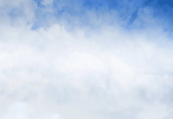 Blue sky with clouds as background — Stock Photo, Image