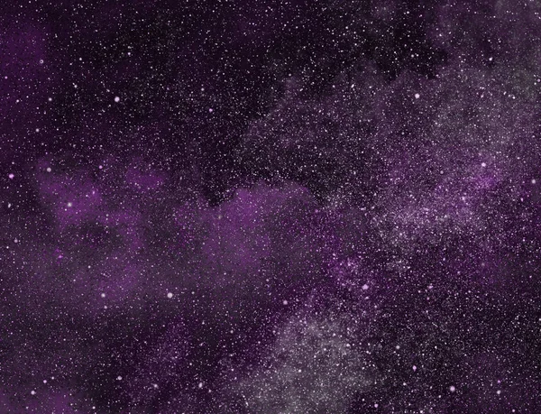 Ночное небо со звездами в качестве фона — стоковое фото