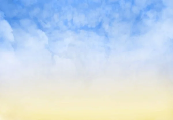Arka planda bulutlar olan mavi gökyüzü — Stok fotoğraf