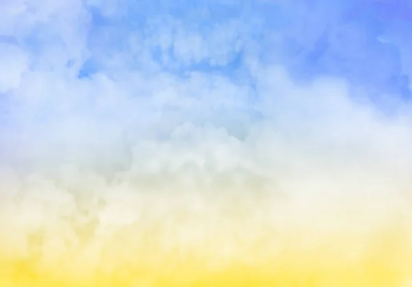 Блакитне небо з хмарами як фон — стокове фото
