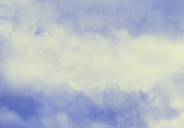 Langit biru dengan awan sebagai latar belakang — Stok Foto