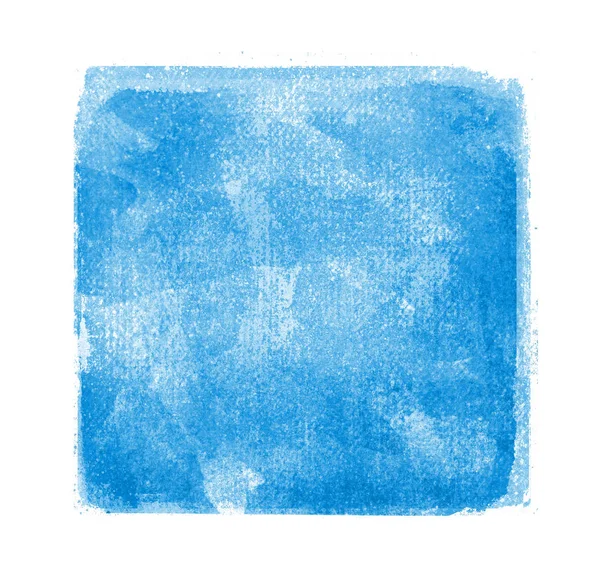 Watercolor sqaure บนพื้นหลังสีขาว — ภาพถ่ายสต็อก