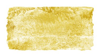 Suluboya dikdörtgen arkaplanı beyaza izole edildi