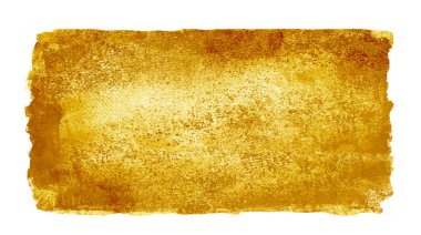 Suluboya dikdörtgen arkaplanı beyaza izole edildi