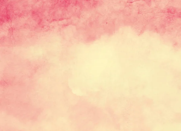 Kolor nieba z chmurami jako tło. Akwarela — Zdjęcie stockowe