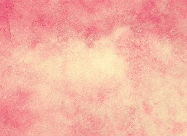 Arkaplan olarak bulutları olan renkli bir gökyüzü. Suluboya