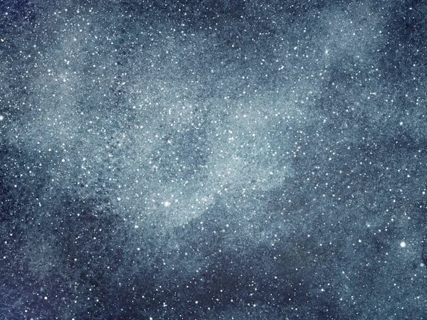 Céu noturno com estrelas como pano de fundo. Aquarela — Fotografia de Stock