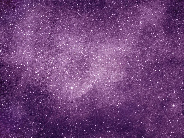 Cielo nocturno con estrellas como fondo. Acuarela — Foto de Stock
